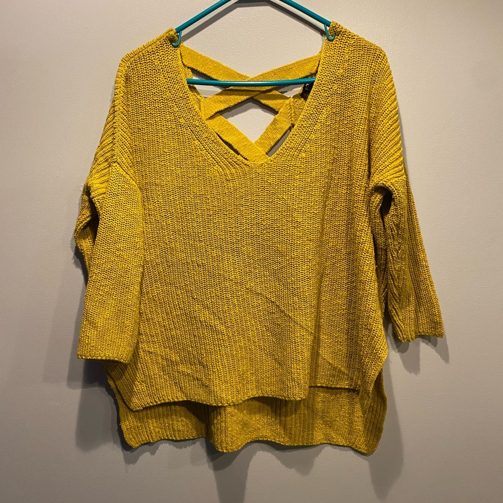Mustard Express Sweater